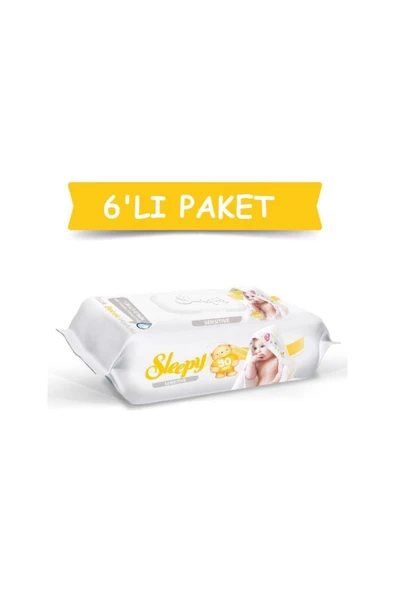 Sleepy Sensitive Islak Havlu 90'lı X 6 ürün görseli 1