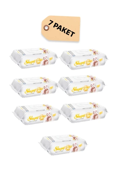 Sleepy Sensitive 90 Yaprak 7'li Paket Islak Mendil & Havlu ürün görseli 1