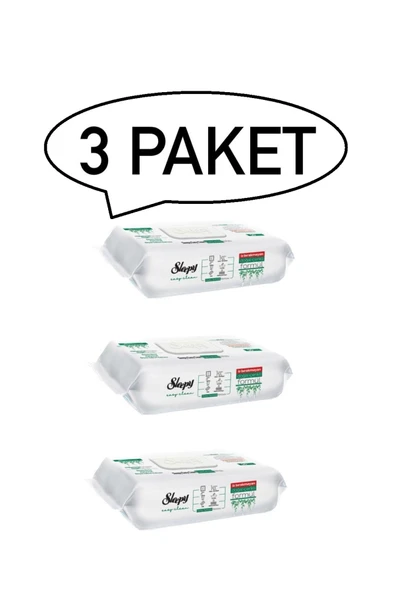 Sleepy easy clean beyaz sabun 3 paket 300 yaprak ürün görseli 1