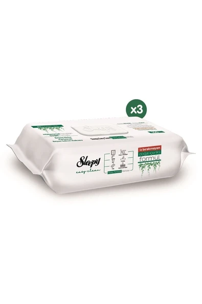 Sleepy Easy Clean Yüzey Temizlik Havlusu 3x100 (300 Yaprak) ürün görseli 1