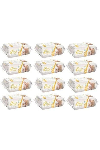 Sleepy Sensitive Islak Mendil - 90 Yaprak X 12 Adet ürün görseli 1