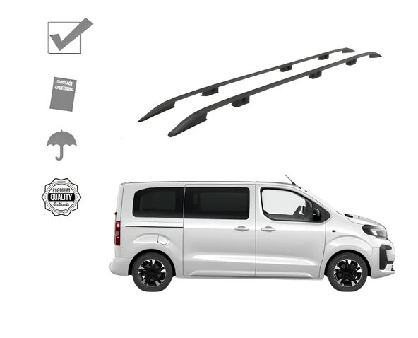 ZAFIRA e- LİFE ELEKTİRİKLİ KISA ŞASE TAVAN ÇITASI SİYAH 2019 2020 2021 2022 2023 2024 2025 2026 2027 ürün görseli 1