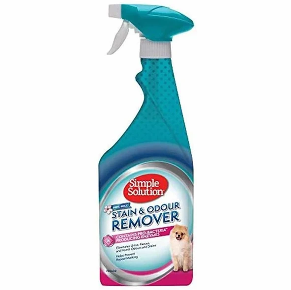 Simple Solution Bahar Esintisi Köpek Leke ve Koku Giderici Sprey 750 ML ürün görseli 1