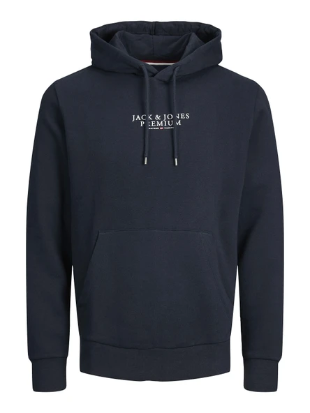 JACK JONES Premium Erkek Kapüşonlu Sweatshirt 12216335 ürün görseli 1