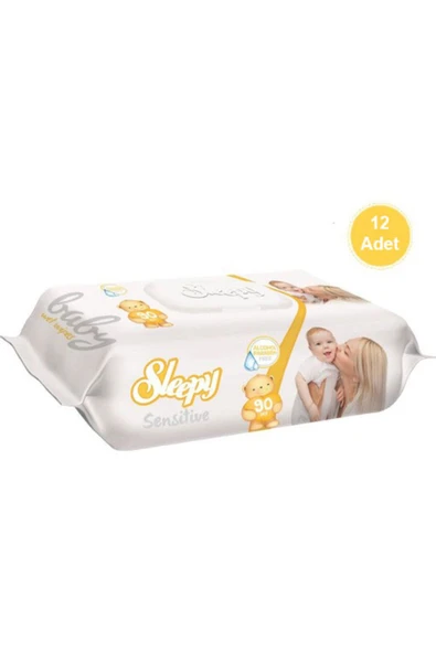 Sleepy Sensitive Islak Mendil 12x90 Adet ürün görseli 1