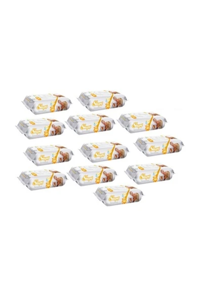 Sleepy Islak Mendil Sensitive 90 Yaprak x 12 Adet (1080 Yaprak) ürün görseli 1