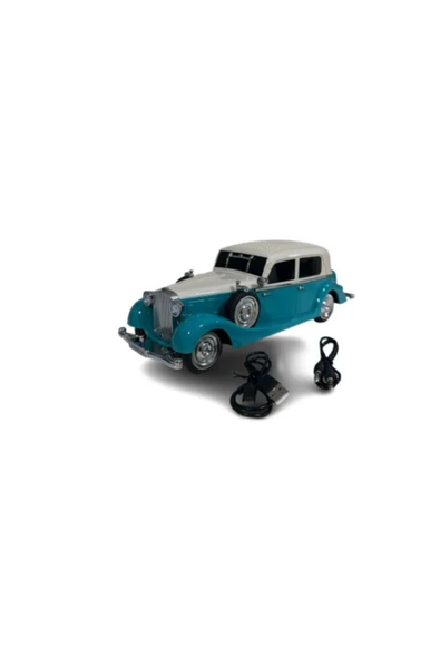 ataşbey RT-1960 Retro Araba Tasarımlı Bluetooth Hoparlör Bluetooth Hoparlör , SD Kart , USB , FM Destekli ürün görseli 1