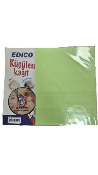 EDICO KUCULEN KAGIT 20x26 YESIL 2 LI ürün görseli 1
