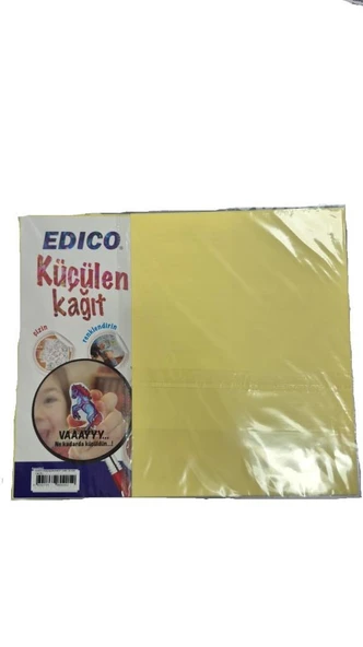 EDICO KUCULEN KAGIT 20x26 SARI 2 LI ürün görseli 1