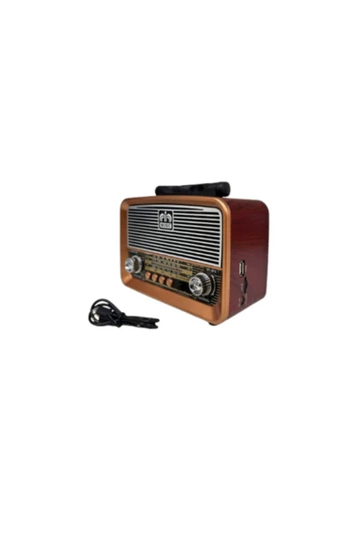 ataşbey RT-875 Nostalji Bluetooth, Usb/Sd/Fm 3 Band Radyo Nostalji Müzik Kutusu ürün görseli 1