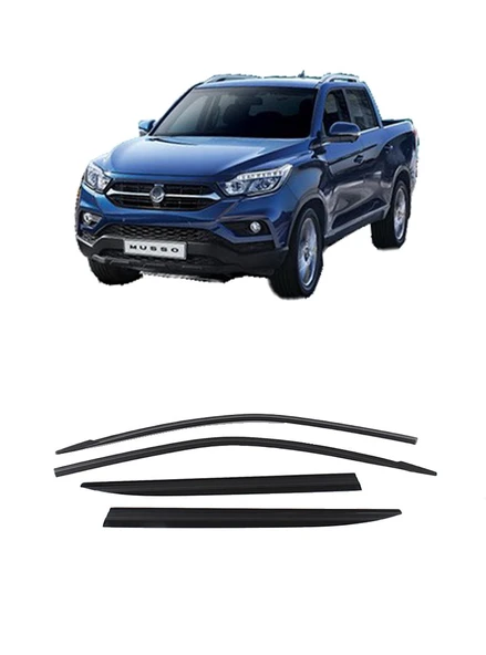 SsangYong Musso Grand 2018 ve Sonrası Cam Rüzgarlık OEM (Made in Korea) ürün görseli 1