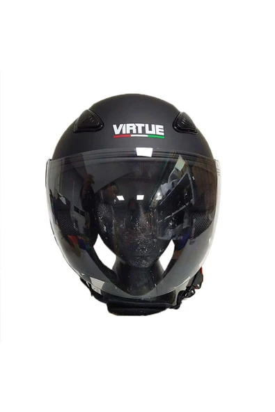 VIRTUE AÇIK KASK MAT SİYAH XL ürün görseli 1