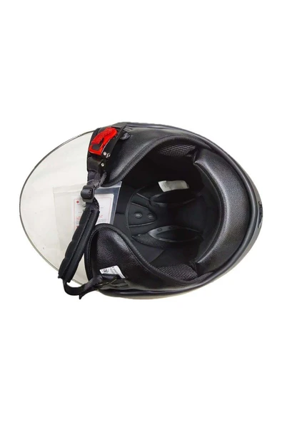 VIRTUE AÇIK KASK MAT SİYAH XL - Resim 5