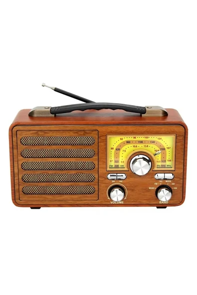 ataşbey Rt-755 Nostalji Bluetooth/USB/Sd kart/ Radyo mp3 Player Müzik Kutusu ürün görseli 1