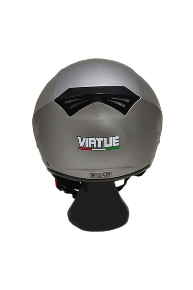 VIRTUE AÇIK KASK TİTANYUM XL - Resim 3