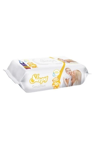 Sleepy Islak Havlu 90 Lı Sensıtıve 90'lı x 24 paket (2160 yaprak) ürün görseli 1