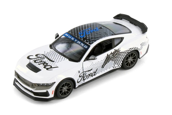 Kinsmart 2024 Ford Mustang Dark Horse Livery Edition Diecast Model Araba ürün görseli 1