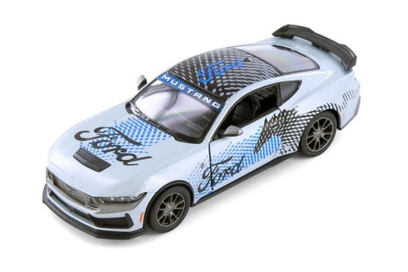 Kinsmart 2024 Ford Mustang Dark Horse Livery Edition Diecast Model Araba ürün görseli 1