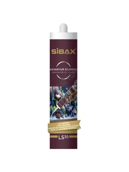 Sibax Akvaryum Silikonu Şeffaf 280ml Ls30 ürün görseli 1
