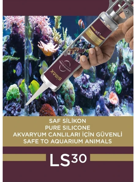 Sibax Akvaryum Silikonu Şeffaf 280ml Ls30 - Resim 2