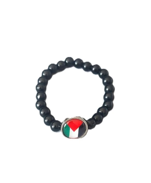 Filistin Bayrak Temalı Bileklik ürün görseli 1