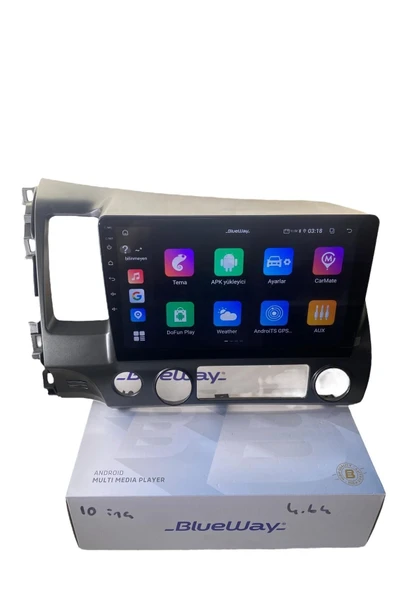 Honda Civic Fd6 BLUEWAY 4-64 PROFESYONEL OEM MULTİMEDİA - Resim 2