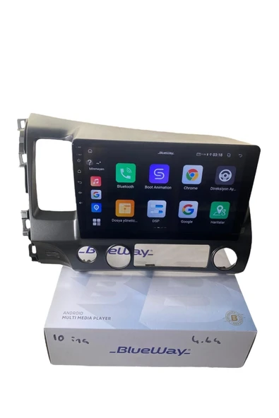 Honda Civic Fd6 BLUEWAY 4-64 PROFESYONEL OEM MULTİMEDİA - Resim 4