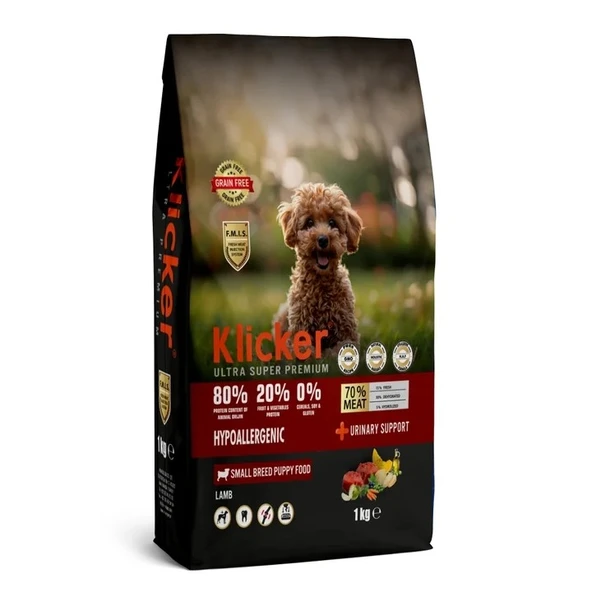 KLICKER MİNİ IRK YAVRU KÖPEK KURU MAMASI KUZULU ürün görseli 1