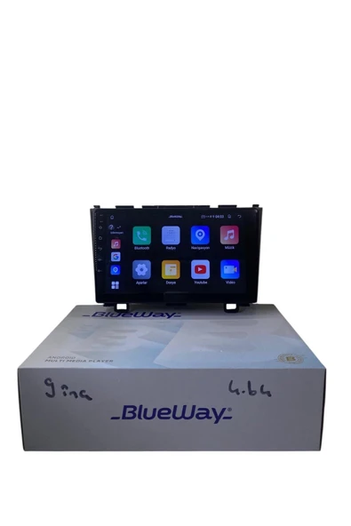 Honda CRV 2007-2012 BLUEWAY 4-64 PROFESYONEL OEM MULTİMEDİA ürün görseli 1