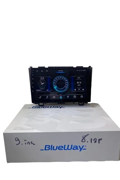 Honda CRV 2007-2012 BLUEWAY 8-128 TAM PROFESYONEL OEM MULTİMEDİA ürün görseli 1