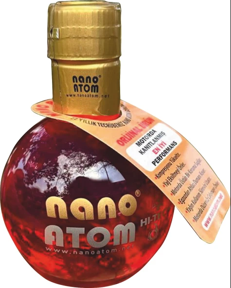 Nano Atom Motor Performans Katkısı Motor Düzenleyici Duman Kesici 330 ml ürün görseli 1