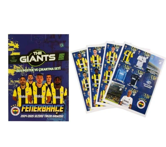 Mythos Fenerbahçe Dev Poster ve Çıkartma Seti Orjinal ürün görseli 1