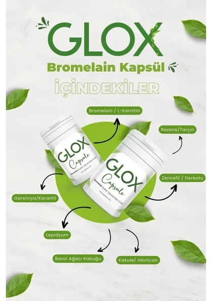 Glox cap Glox tea - Resim 3
