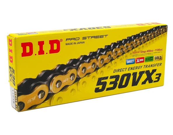 DID 530 VX3 G&B 118 BAKLA ZİNCİR ürün görseli 1