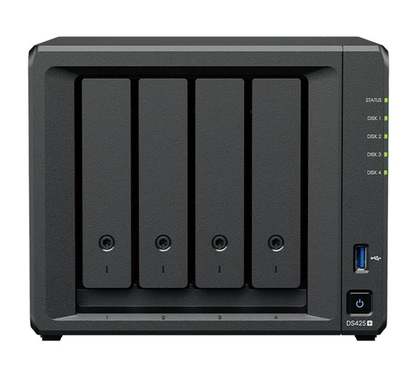 Synology DS425PLUS (4x3.5''/2.5'') Tower NAS ürün görseli 1