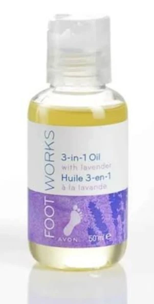 avon foot works oil lavender ürün görseli 1
