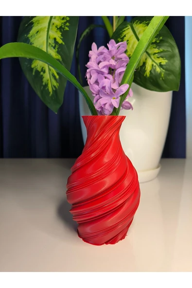 Bohem Tarzda Dekoratif Vazo-15cm ürün görseli 1