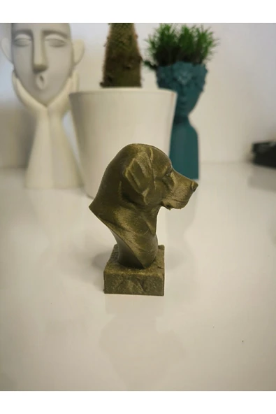 Köpek Figüründe Dekoratif Biblo - Resim 2