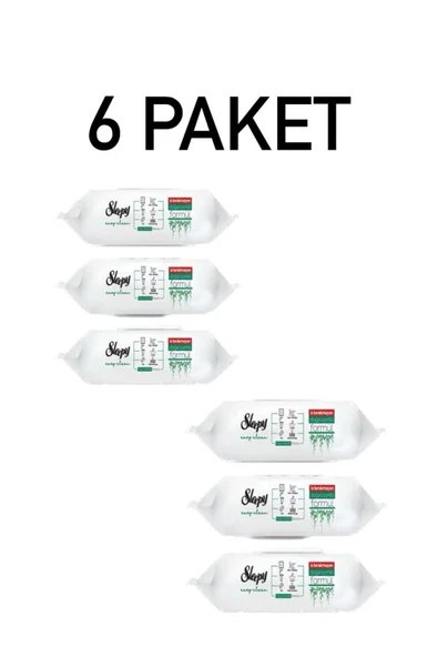 Sleepy Beyaz Sabun Katkılı 600 adet Yüzey Temizlik Havlusu ürün görseli 1