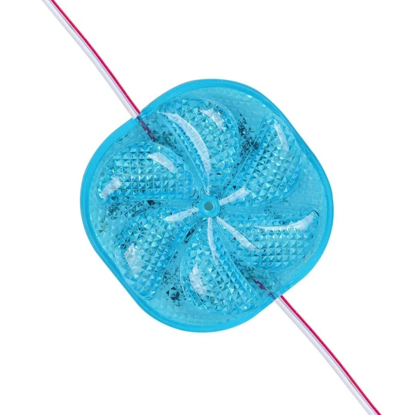 Powermaster PM-14698 12 Volt 3 Watt Mavi Yanıp Sönen Çakar 6565-2835 Modül Led 65X65x12mm ürün görseli 1