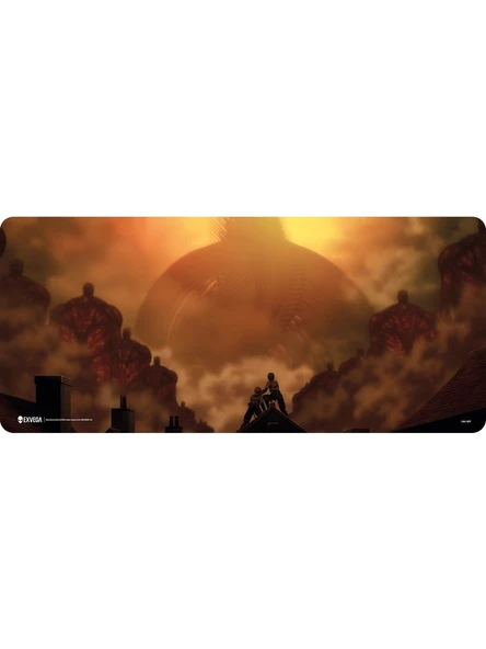 EXVEGA Attack on Titan The Rumbling Mousepad XXL ürün görseli 1