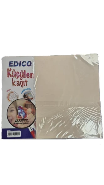 EDICO KUCULEN KAGIT 20x26 KREM 2 LI ürün görseli 1