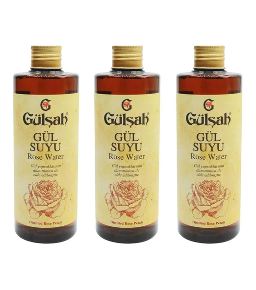 Gülşah Gül Suyu 275 ml 3 Adet ürün görseli 1