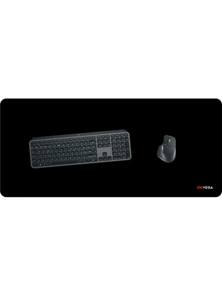 EXVEGA Mousepad XXL Siyah Düz ürün görseli 1