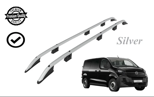VIVARO CİTY VAN KISA ŞASE TAVAN ÇITASI GRİ 2019 2020 2021 2022 2023 2024 2025 2026 2027 ürün görseli 1
