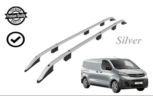 VIVARO CARGO KISA ŞASE TAVAN ÇITASI GRİ 2019 2020 2021 2022 2023 2024 2025 2026 2027 ürün görseli 1