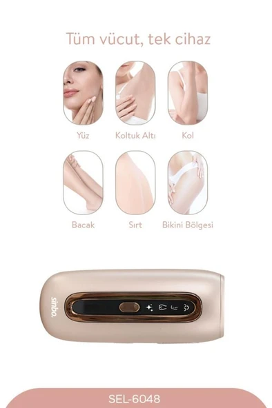 Sinbo Sel-6048 IPL Lazer Epilasyon Cihazı Acısız Kalıcı Epilasyon ürün görseli 1