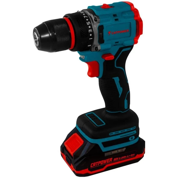 CATPOWER 1020 Akülü Darbesiz Vidalama 10MM 20V Lİ-İON 2.0Ah ürün görseli 1