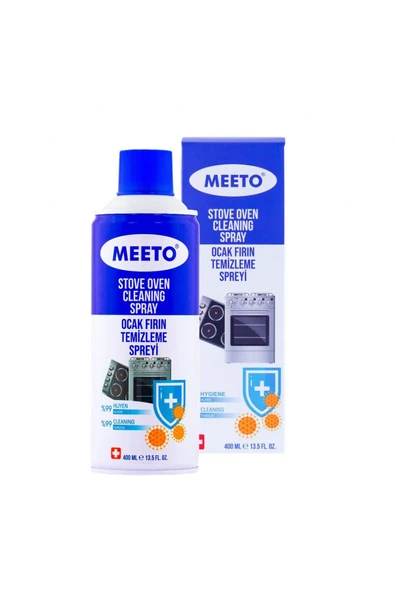 Ermiya Meeto Ankastre İnox Fırın Ocak Davlumbaz İçi Dış Temizleme Spreyi 400 ml ürün görseli 1