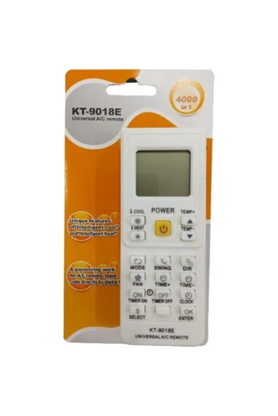Universal Kt-9018e Akıllı Klima Kumanda - Resim 2